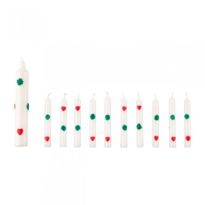 Set of Candles Light of Life & Birthday Candles Symbols