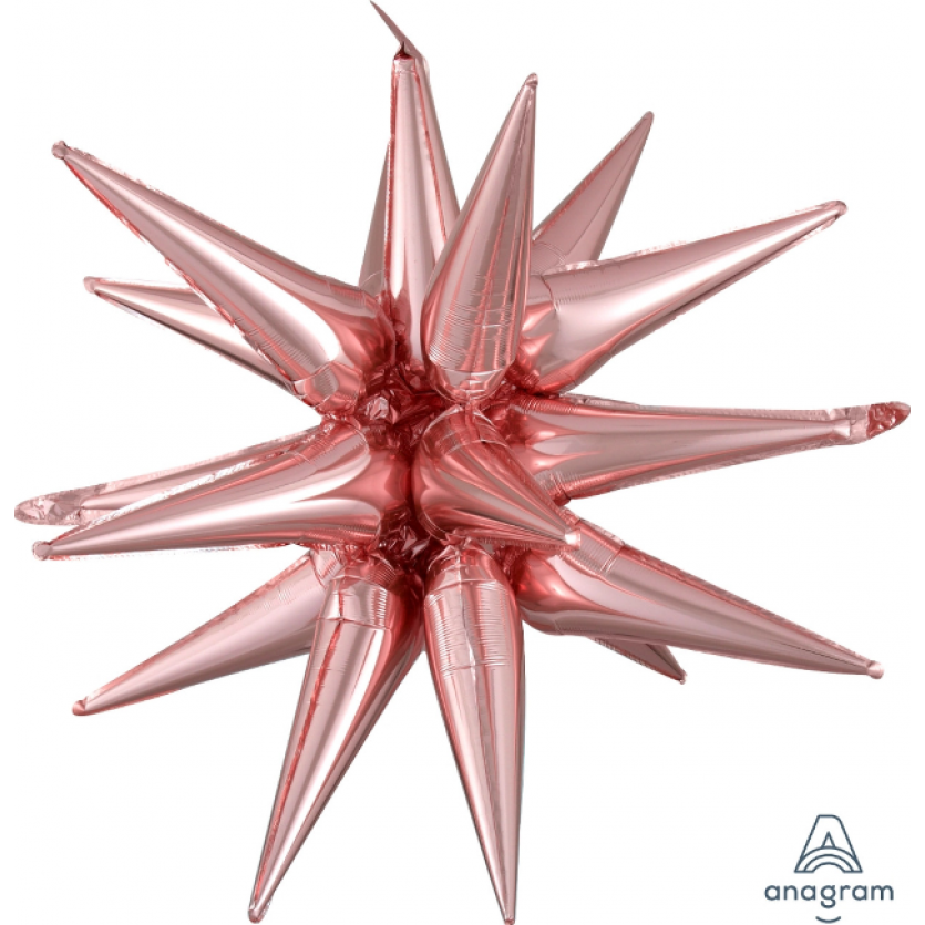 P70 35" Magic Star™ Rose Gold Multi-Balloon