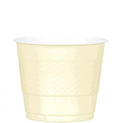 9Oz Plastic Cup - French Vanilla