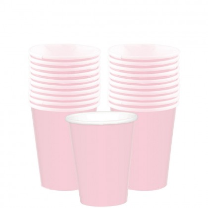 Paper Coffe Cups 9oz Blush Pink