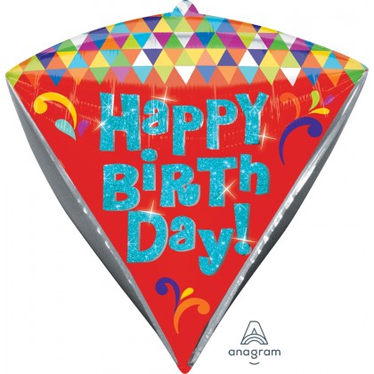 G20 15" HBD Let’s Party UltraShape™ Diamondz™