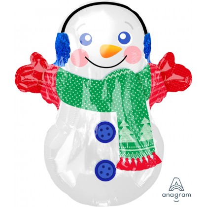 S50 17" Adorable Snowman Junior Shape XL®