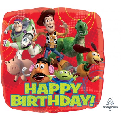S60 17" Toy Story Gang Happy Birthday Standard HX®