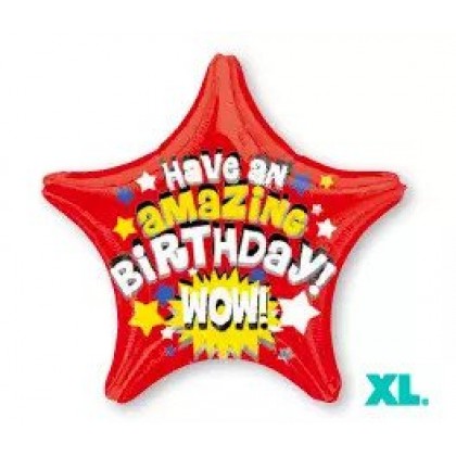 S40 17" Amazing Birthday Standard Star XL®