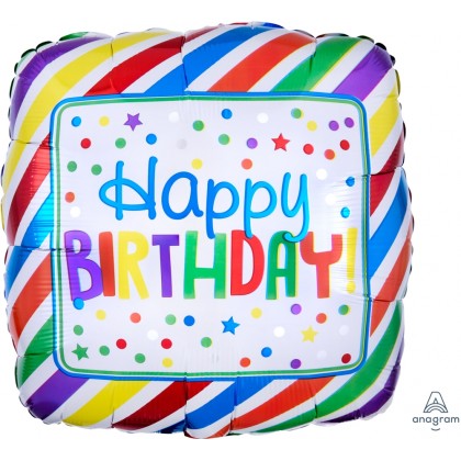 S40 17" HBD Square Stripes & Dots Standard HX®
