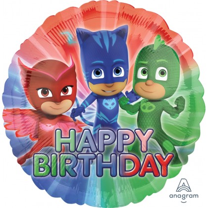 S60 17" PJ Masks Happy Birthday Standard HX®