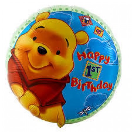 S60 17" Winne The Pooh™  1ST Birthday Standard HX®