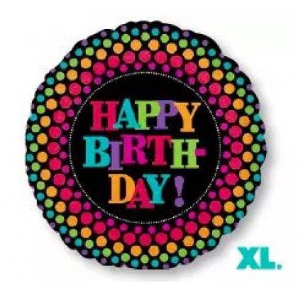 S40 17" Party On Birthday Standard XL®