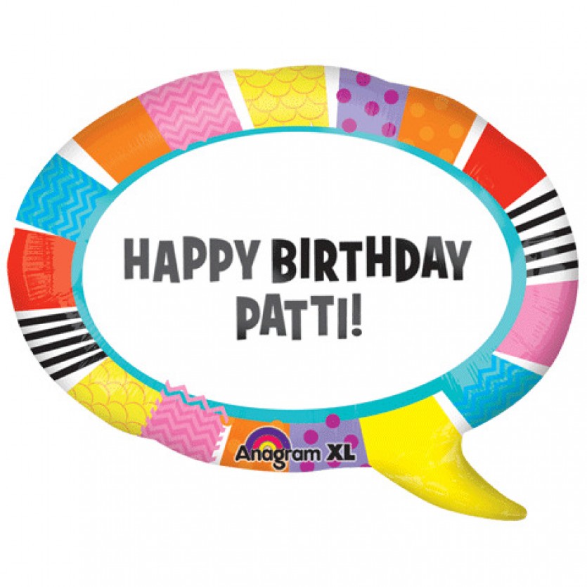 Foil personalized Balloons