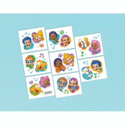 Bubble Guppies™ Party Tattoo Favors