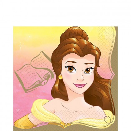 ©Disney Princess Once Upon A Time Luncheon Napkins - Belle