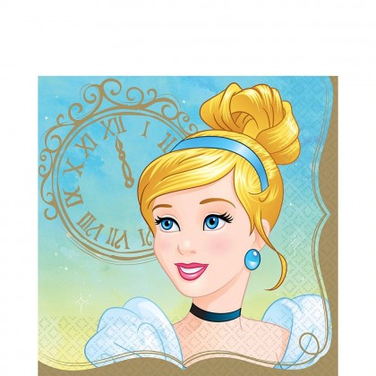 ©Disney Princess Once Upon A Time Luncheon Napkins - Cinderella