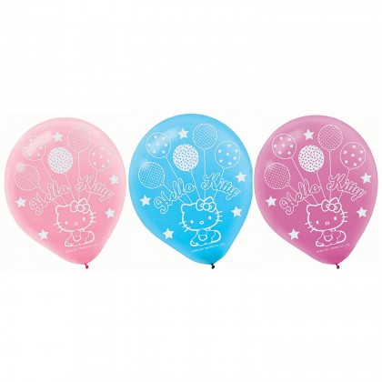 Hello Kitty® Balloon Dreams Printed Latex Balloons  Asst Colors