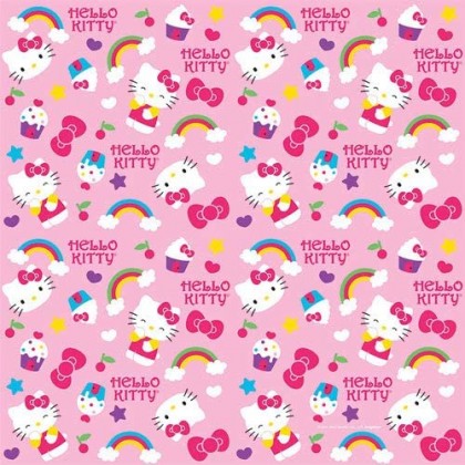 Hello Kitty® Rainbow Printed Gift Wrap
