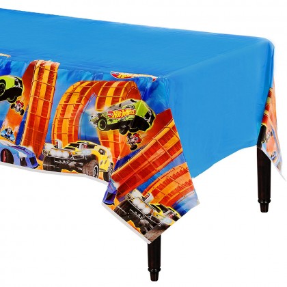 Hot Wheels Wild Racer Plastic Table Cover