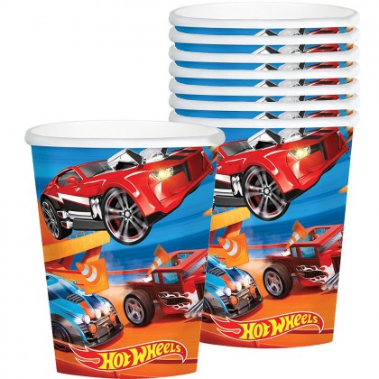 Hot Wheels Wild Racer Cups 9 oz