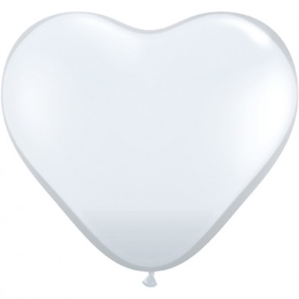 KDI 12" STD White Heart Shape - F