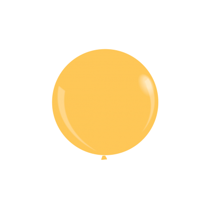 KDI 12" DEC Gld Yellow Round - F