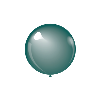 KDI 12" MET Emerald Green Round - JH