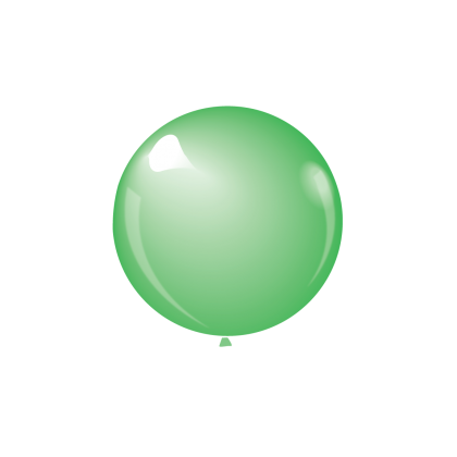 KDI 12" MET Grass Green Round - JH