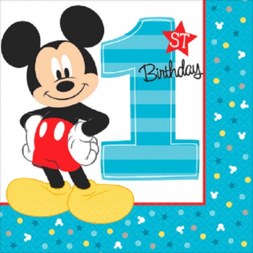 Mickey Mouse 1st Birthday