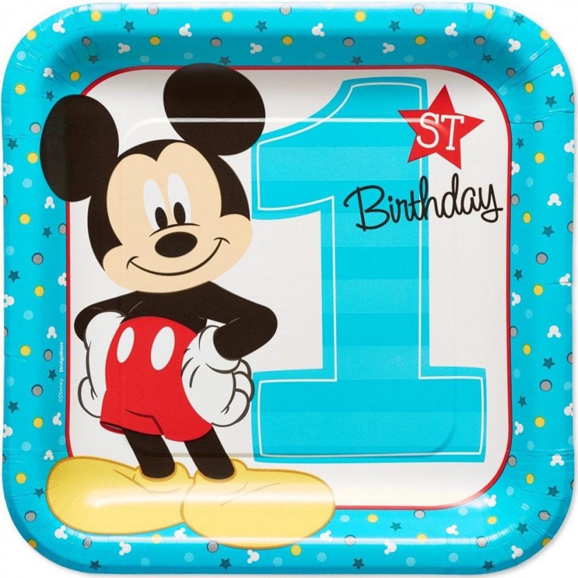 Mickey Mouse 1st Birthday