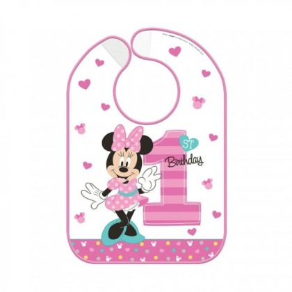 Disney Minnie Fun To Be One Baby Bib - Vinyl