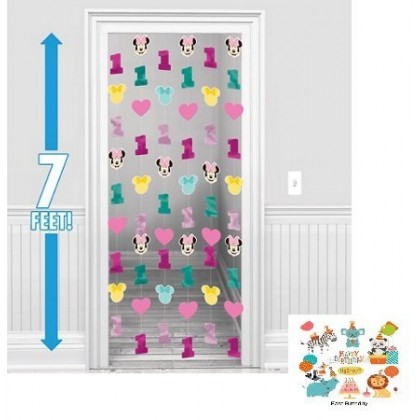 Disney Minnie Fun To Be One String Decorations - Foil & Paper