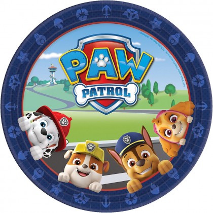 Paw Patrol Adventures™ Round Plates 9 in