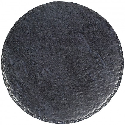 Slate Round Tray Melamine