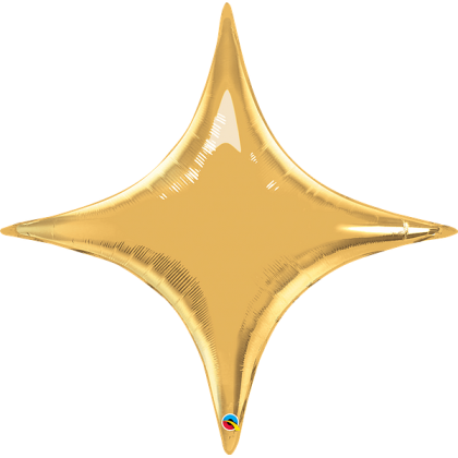 Q 40" Metallic Gold StarPoint MicroFoil