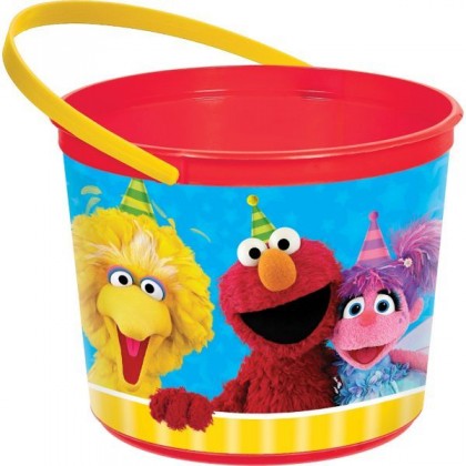 Sesame Street 2 Favor Container Plastic