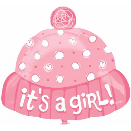 S50 18" It's A Girl Hat Junior Shape XL®