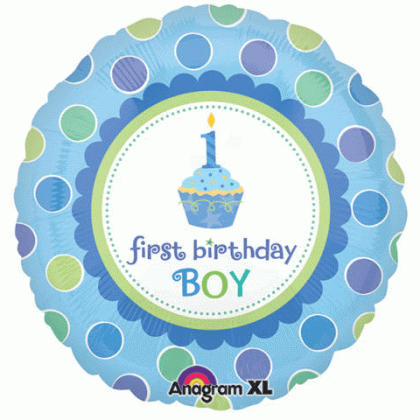 S40 17" Sweet Litte Cupcake Boy Standard XL®