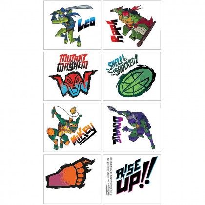 Rise Of The TMNT ™ Tattoo Favors