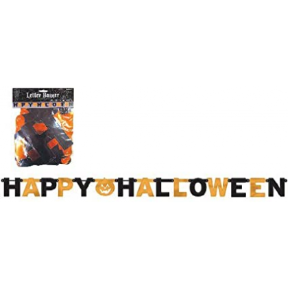 Happy Halloween Foil Letter Banner Happy Halloween Foil Letter Banner