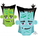 25″ Monster Head Shape Foil Balloon