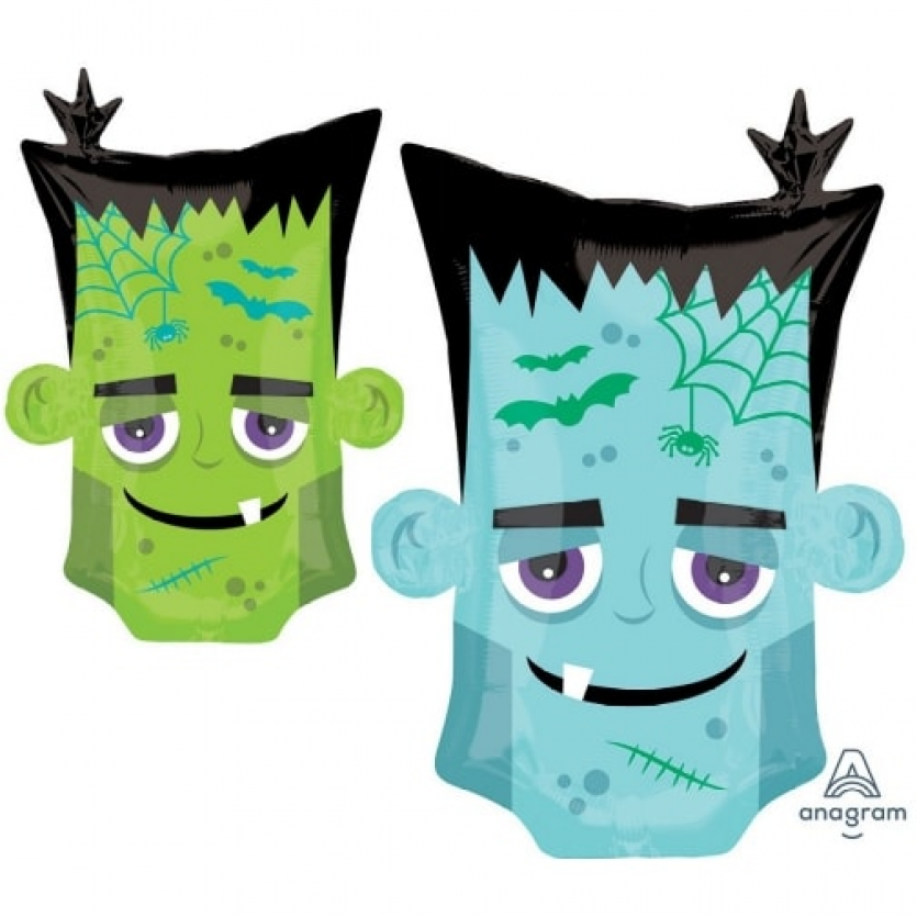 25″ Monster Head Shape Foil Balloon