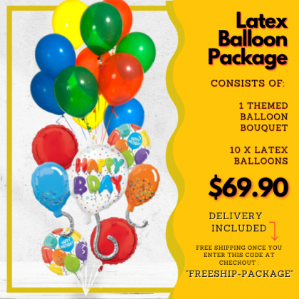 Latex Balloon Package