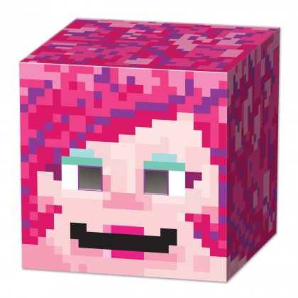 8-Bit Gamer Girl Box Head