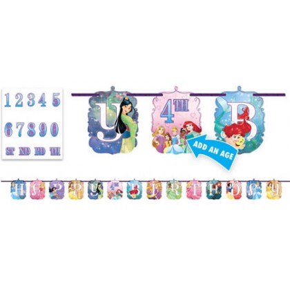 Disney Princess Dream Big Ribbon Letter Banner