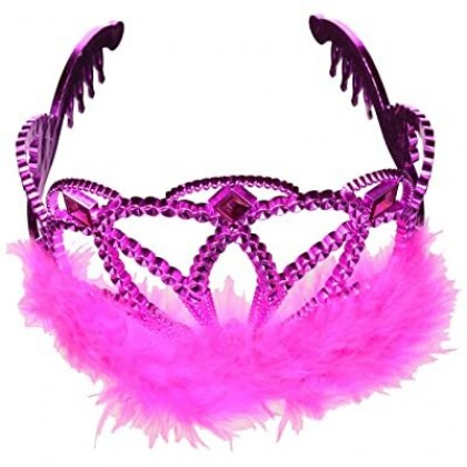 Princess Electroplated Tiara - Hot Pink