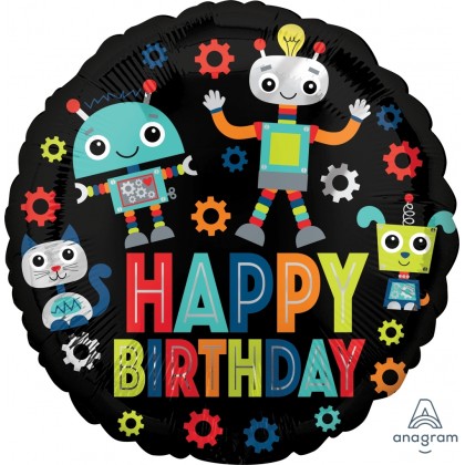 S40 17" Birthday Robots Standard HX®