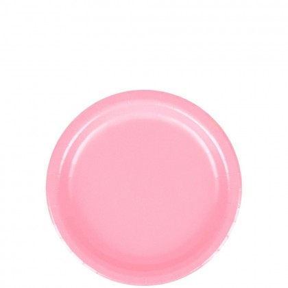 Paper Plates 7 in New Pink
