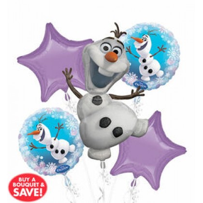 Frozen Olaf Balloon Bouquet P75 01