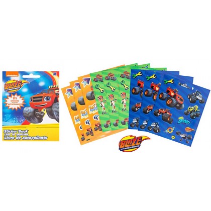 5" x 4" Sticker Booklets Blaze and the Monster Machines
