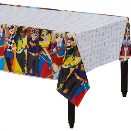 DC Super Hero Girls™ Plastic Table Cover