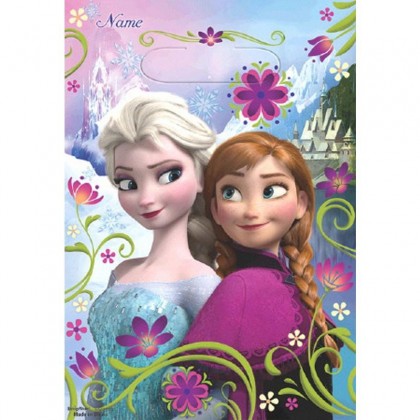 ©Disney Frozen Folded Loot Bags - Plastic