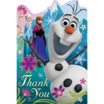 ©Disney Frozen Postcard Thank You Cards