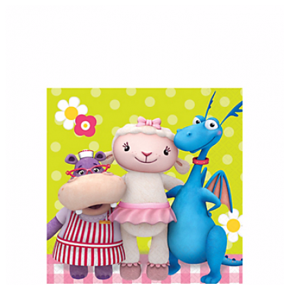 ©Disney Doc McStuffins Beverage Napkins